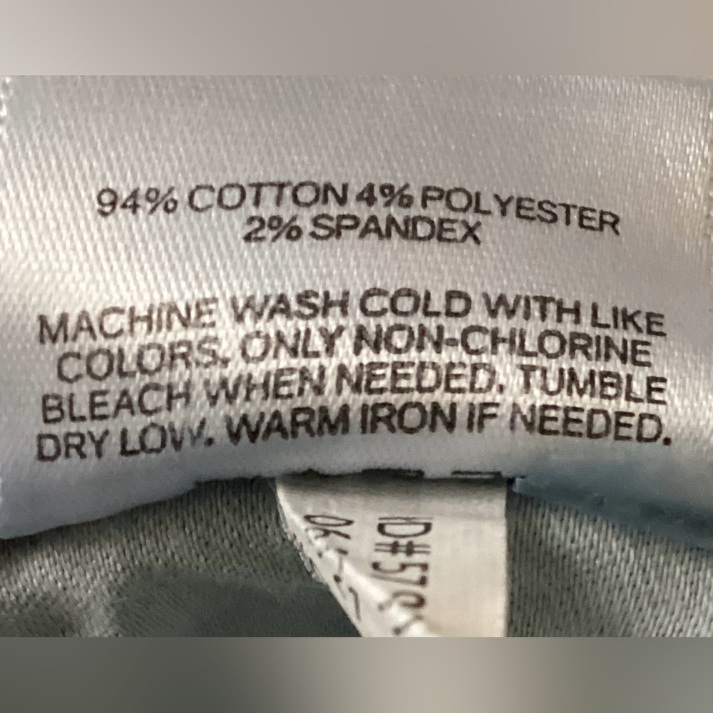Express Ladies Blue Jean Denim Mid-Rise Curvy Skinny Stretch Button Fly 12R - Picture 5 of 9